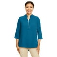 thumbnail image 1 of Devon & Jones Ladies' Perfect Fitâ„¢ 3/4-Sleeve Crepe Tunic - DP611W, 1 of 4