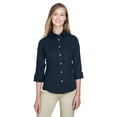 thumbnail image 1 of Devon & Jones Ladies' Perfect Fitâ„¢ 3/4-Sleeve Stretch Poplin Blouse - DP625W, 1 of 4