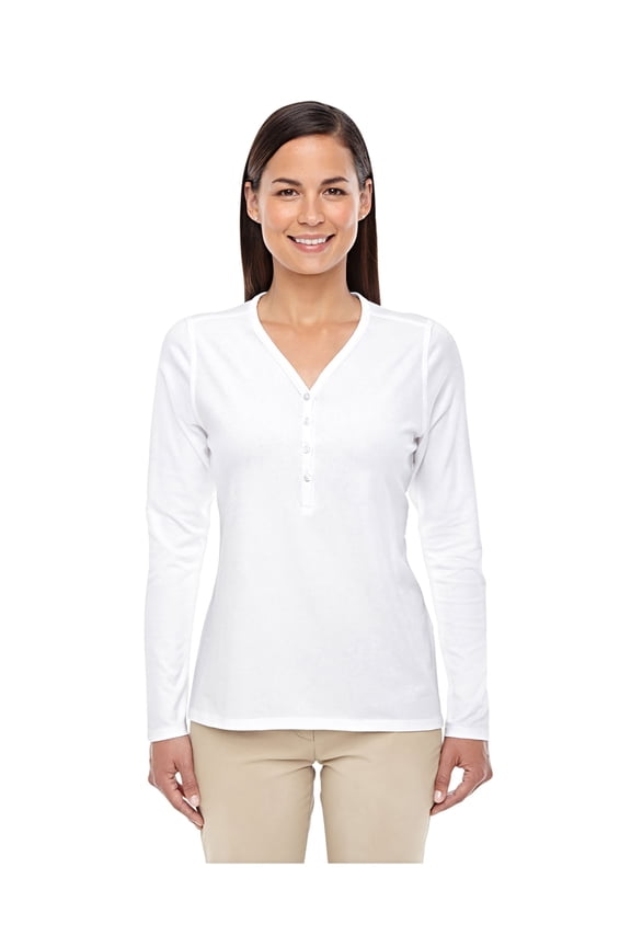 Ladies Perfect Fit Convertible Sleeve Knit Top, Style DP186W