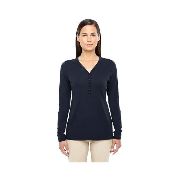 Devon & Jones Ladies Perfect Fit Convertible Sleeve Knit Top, Style DP186W