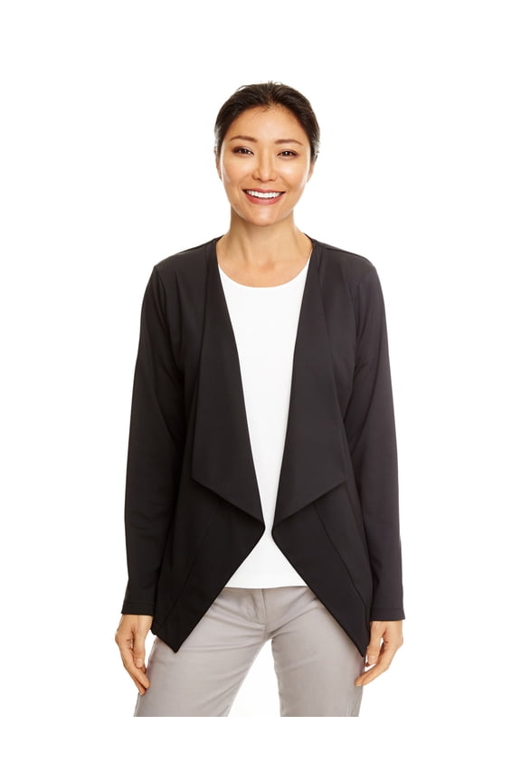 Ladies' Perfect Fitâ„¢ Draped Open Blazer - DP465W