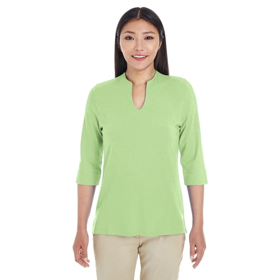 Devon & Jones Ladies' Perfect Fitâ„¢ Tailored Open Neckline Top - DP188W