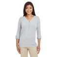 thumbnail image 1 of Devon & Jones Ladies' Perfect Fitâ„¢ Y-Placket Convertible Sleeve Knit Top - DP186W, 1 of 4