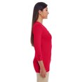 thumbnail image 1 of Devon & Jones Ladies' Perfect Fit? Y-Placket Convertible Sleeve Knit Top, 1 of 3