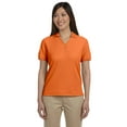 thumbnail image 1 of Devon & Jones Ladies' Pima Piqué Short-Sleeve Y-Collar Polo, 1 of 2