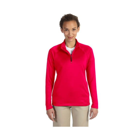 Devon & Jones Ladies Stretch Tech-Shell Compass Pullover, Style DG440W