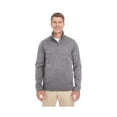 thumbnail image 1 of Devon & Jones Men'S Pilbloc V-Neck Button Cardigan Sweater, DG798 ,DARK GREY HEATHR, M, 1 of 1