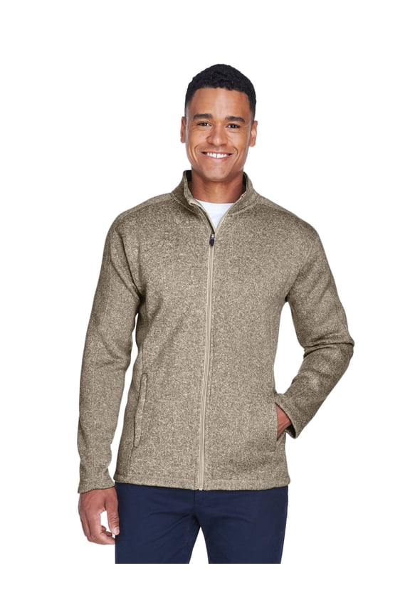 Men's Bristol Full-Zip Sweater Fleece Jacket - DG793
