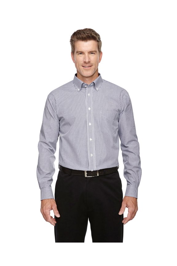 Men's Crown Collection Banker Stripe Shirt, Style D645