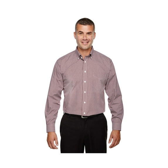 Devon & Jones Men's Crown Collection Gingham Check Shirt, Style D640