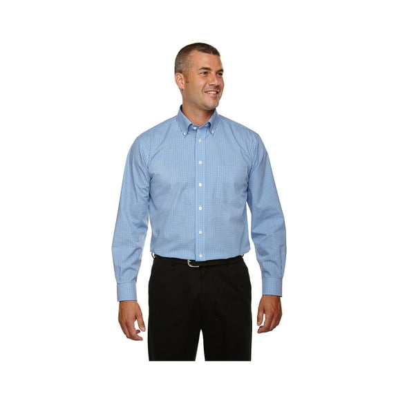 Devon & Jones Men's Crown Collection Gingham Check Shirt, Style D640