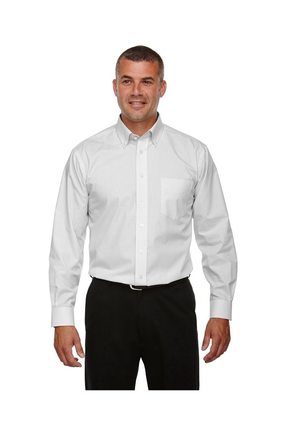 Men's Crown Collection Gingham Check Shirt, Style D640