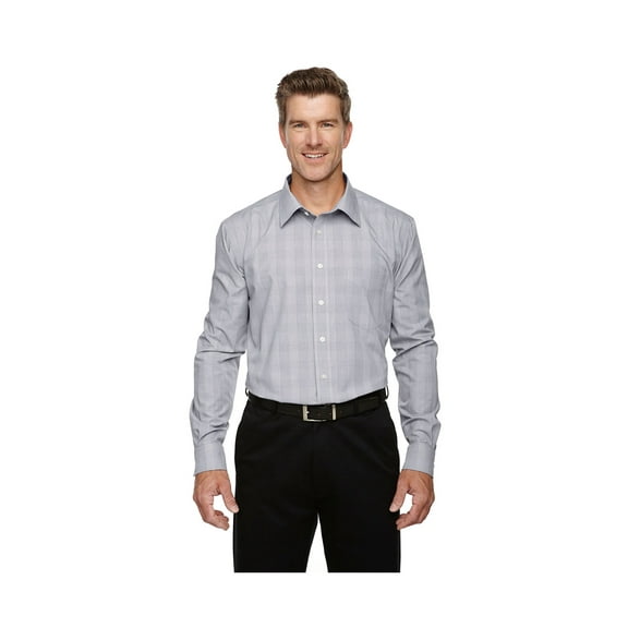 Devon & Jones Men's Crown Collection Glen Plaid, Style DG520