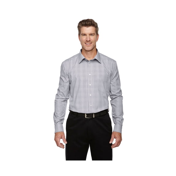 Devon & Jones Men's Crown Collection Glen Plaid, Style DG520