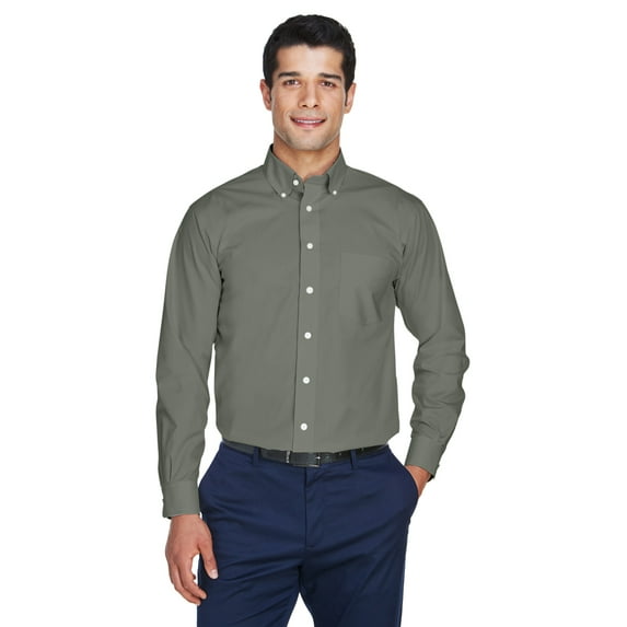 Devon & Jones Men's Crown Woven Collection™ Solid Broadcloth - D620