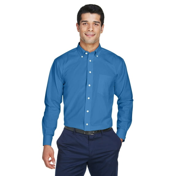 Devon & Jones Men's Crown Woven Collectionâ„¢ Solid Oxford - D630
