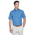thumbnail image 1 of Devon & Jones Men's Crown Woven Collection™ Solid&nbsp;Broadcloth Short-Sleeve Shirt - D620S, 1 of 4