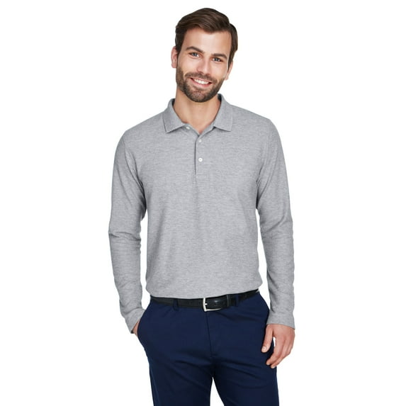 Devon & Jones Men's DRYTEC20™ Performance Long-Sleeve Polo - DG170