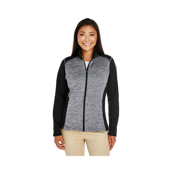 Devon & Jones Men's Midtown Fabric-Block Jacket Melange, Style DG796W