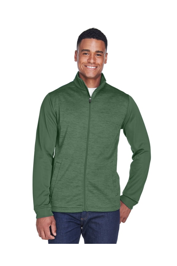 Men's Newbury Colorblock Mélange Fleece Full-Zip - DG796