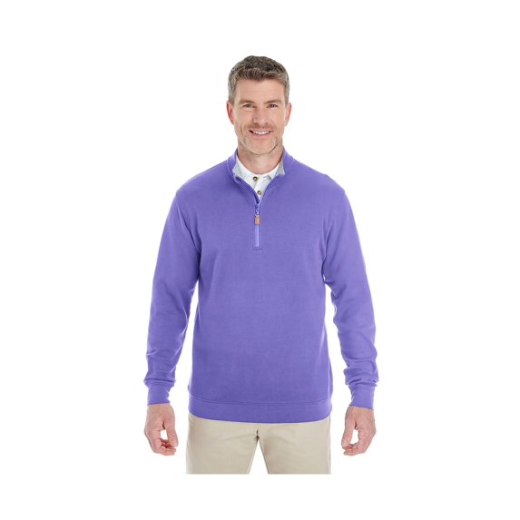 Devon & Jones Men's Newbury Mélange Fleece Full-Zip, Style DG479
