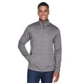 thumbnail image 1 of Devon & Jones Men's Newbury MÃ©lange Fleece Quarter-Zip - DG798, 1 of 4