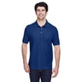 thumbnail image 1 of Devon & Jones Men's Pima Piqué Short-Sleeve Polo XS TRUE ROYAL, 1 of 3