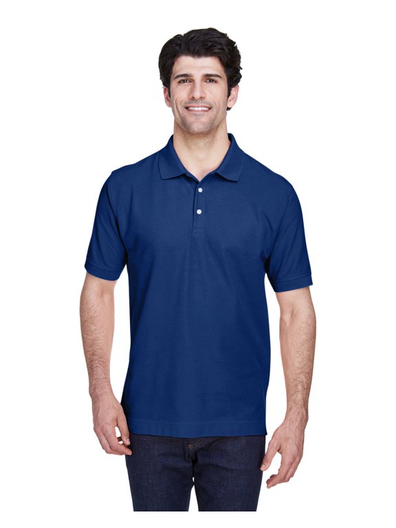 Men's Pima Piqué Short-Sleeve Polo XS TRUE ROYAL