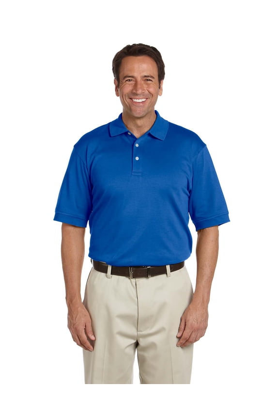 Men's Solid Perfect Pima Interlock&nbsp;Polo