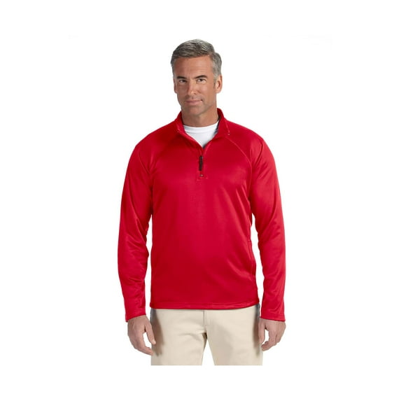 Devon & Jones Men's Stretch Tech-Shell Compass Pullover, Style DG440