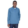 thumbnail image 1 of DJ MENS 1/4 ZIP TECH SHELL JKT (FRENCH BLUE HTHR XL), 1 of 4