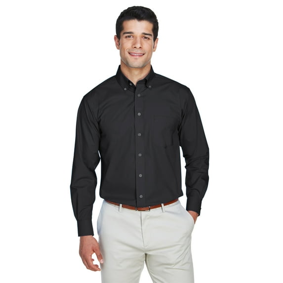 Devon & Jones Men's Tall Crown Woven Collectionâ„¢ Solid Broadcloth - D620T