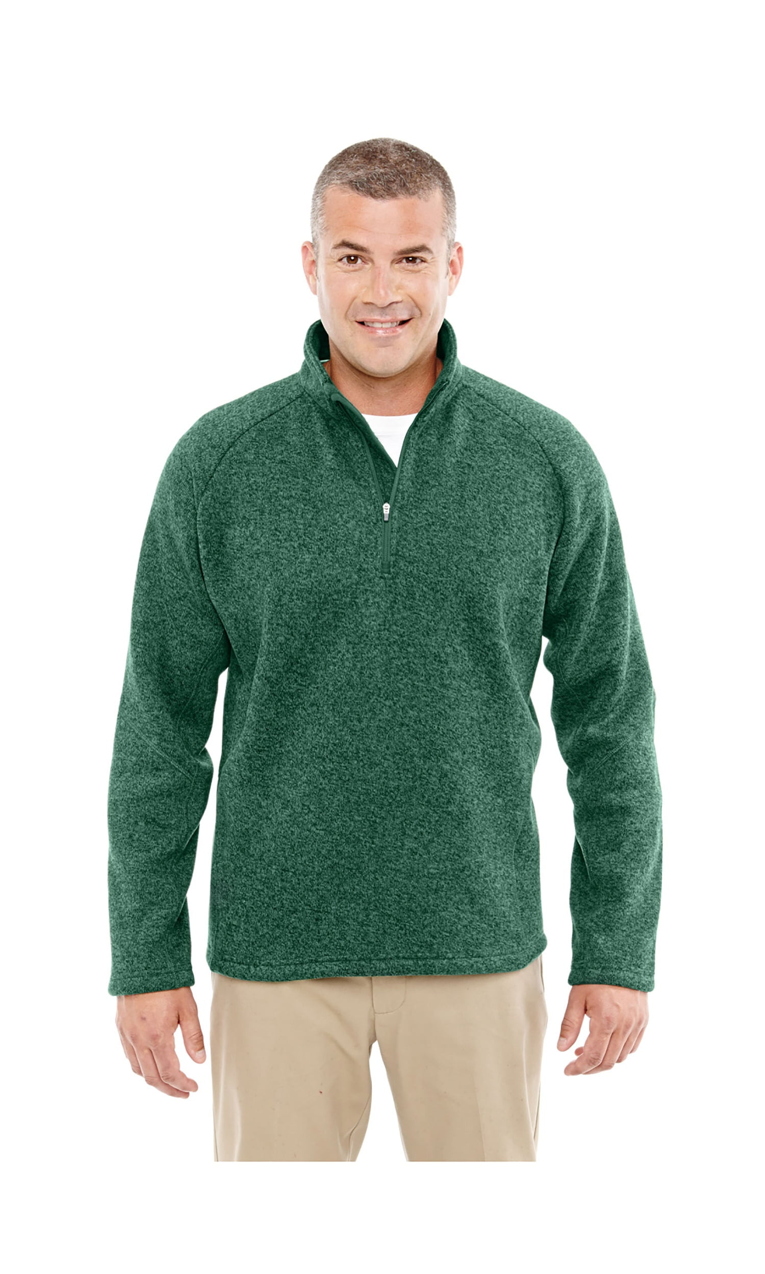 Devon & Jones Mens Bristol Sweater Half Zip Fleece, Style DG792
