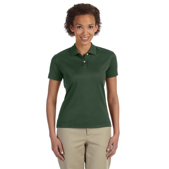 DG200W Devon & Jones Ladies' Pima-Tech Jet Pique Polo Forest Green XL