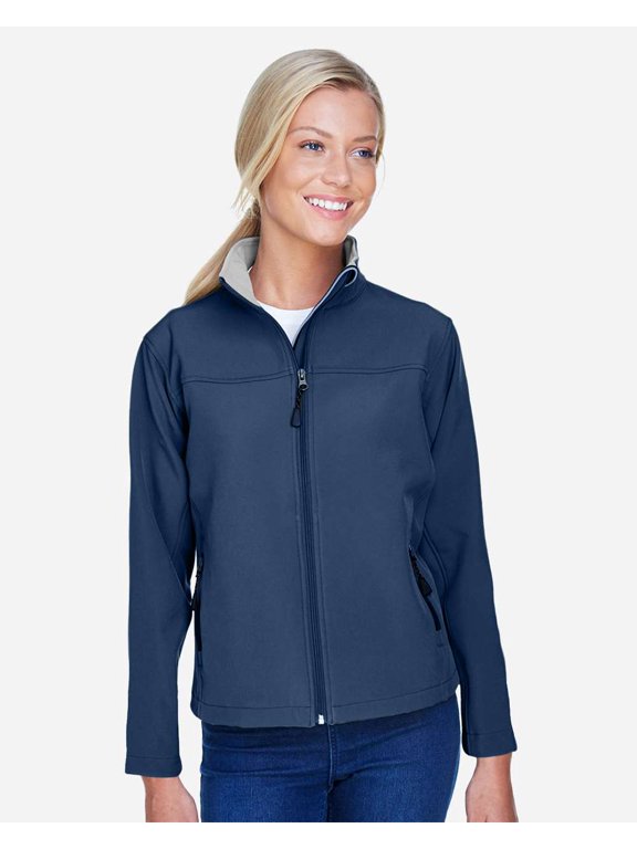 D995W Women's Soft Shell Jacket-Navy-2XL