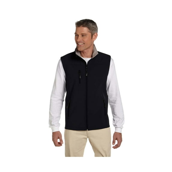Devon & Jones Soft Shell Stand-Up Collar Vest, Style D996