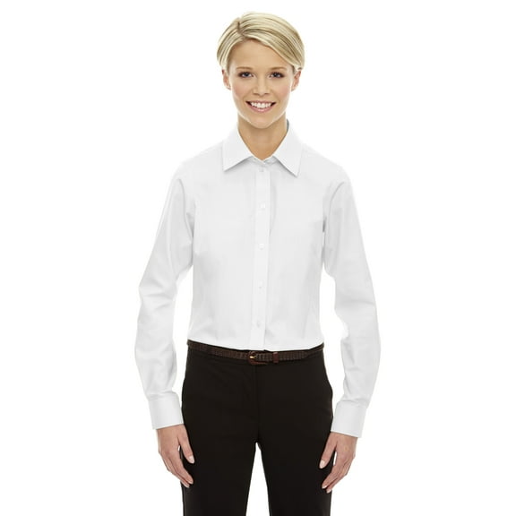 Devon & Jones Women's Crown Collection Solid Oxford Shirt, Style D630W