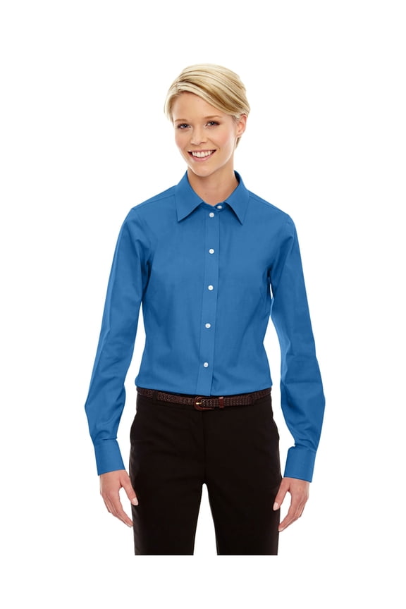 Women's Crown Collection Solid Oxford Shirt, Style D630W
