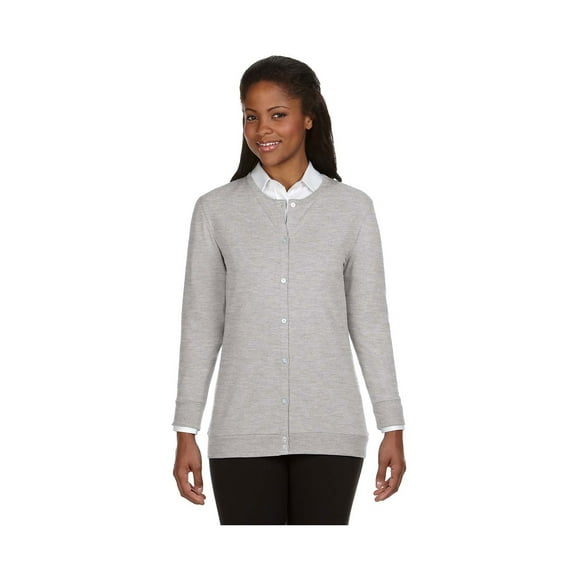 Devon & Jones Women's Perfect Fit Ribbon Cardigan, Style DP181W
