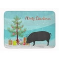 thumbnail image 1 of Devon Large Black Pig Christmas Machine Washable Memory Foam Mat, 1 of 1