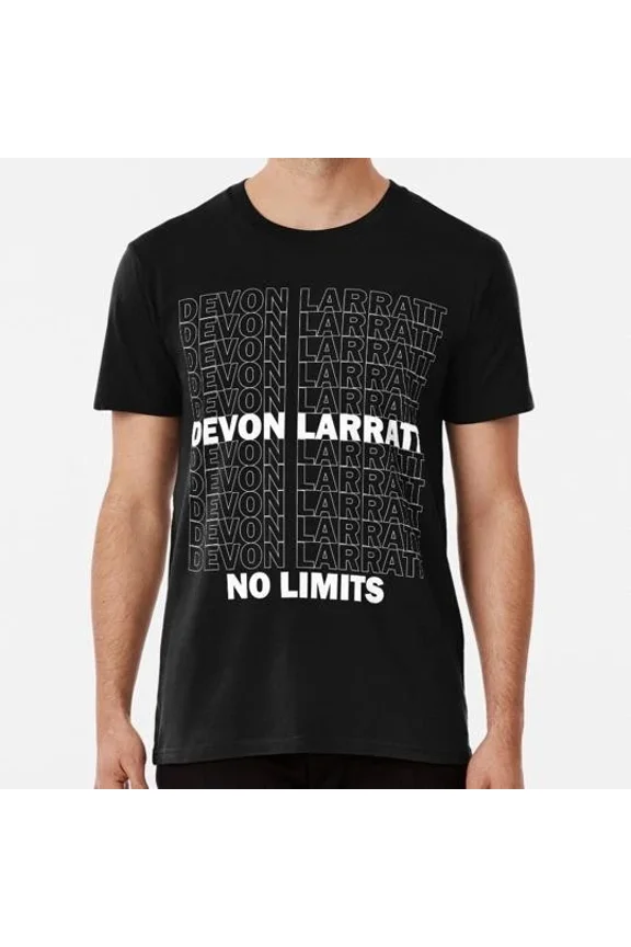 Devon Larratt No Limits Text Logo Size S to 5XL Made in the USA T-Shirt