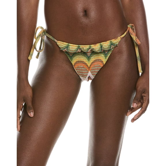 Devon Windsor womens  Cara Bikini Bottom, XL, Green