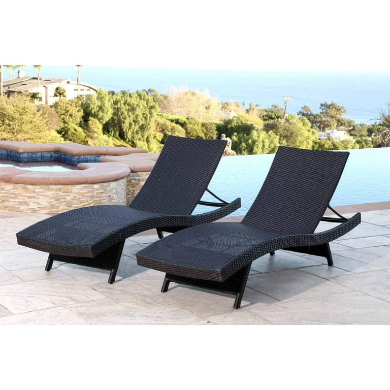 Walmart wicker chaise lounge hot sale