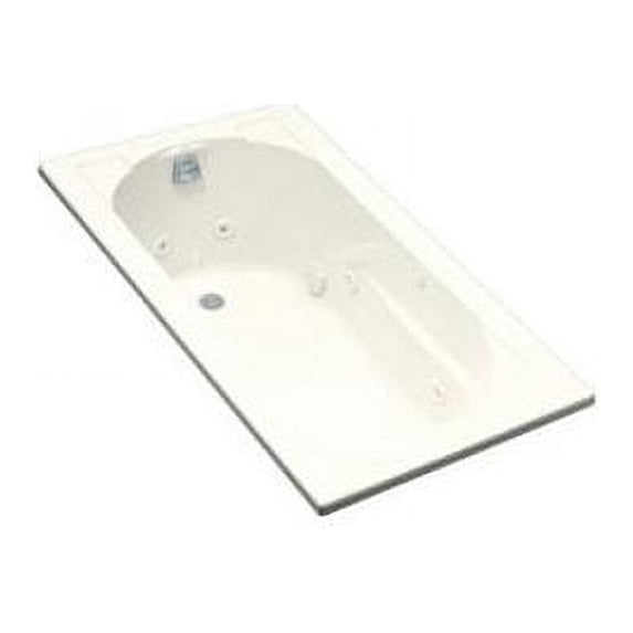 Devonshire 5' Whirlpool Bath Tub with Reversible Drain - Finish: Dune