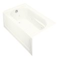 thumbnail image 1 of Devonshire 60"x32" Alcove Whirlpool Bath w/ Integral Apron, Tile Flange, Left-Hand Drain and Heater, 1 of 2