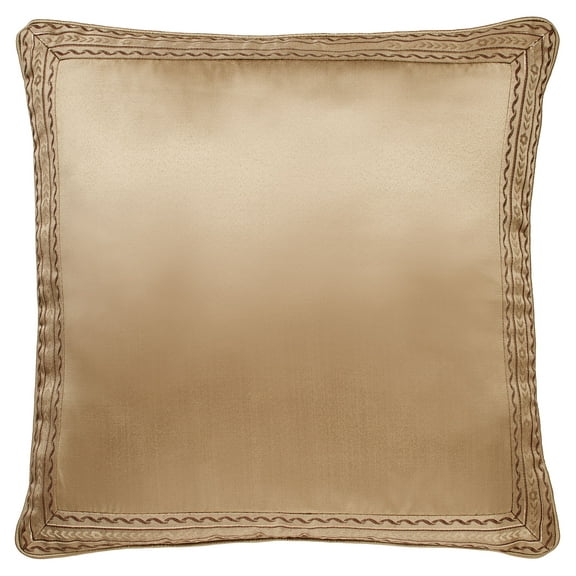Devonshire Piped European Sham Only Antique Gold European Sham 26 x 26 Inches