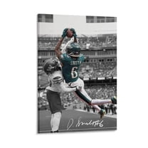 Devonta Smith Poster Canvas Poster Painting On Canvas Wall Art Poster Scroll Picture Print Living Room Walls Decor Home Posters 24x36inch(60x90cm)