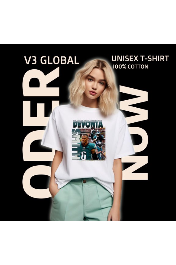 Devonta Smith for Men Unisex T-Shirt, for men & women, up to size 5XL.