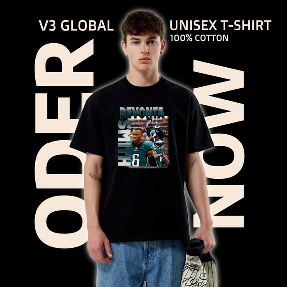 Devonta Smith for Men Unisex T-Shirt, for men & women, up to size 5XL.