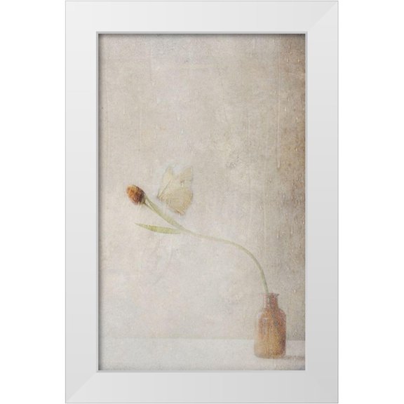 Devos, Delphine 10x14 White Modern Wood Framed Museum Art Print Titled - Ephemeral Meeting